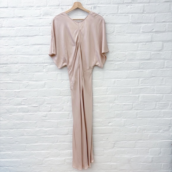 & Other Stories Dresses & Skirts - & Other‎ Stories || Seamed Paneled Bias Dress Blush Medium NWT
